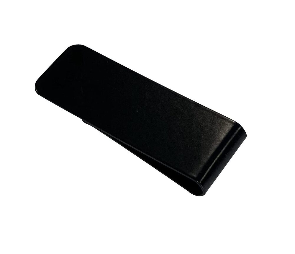 5303 Stainless Steel Money Clip Holder Slim 4, Black